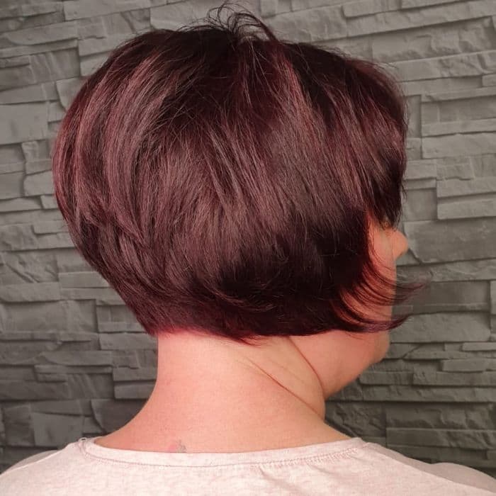 Schne Kurze Haare Stufenschnitt Bild